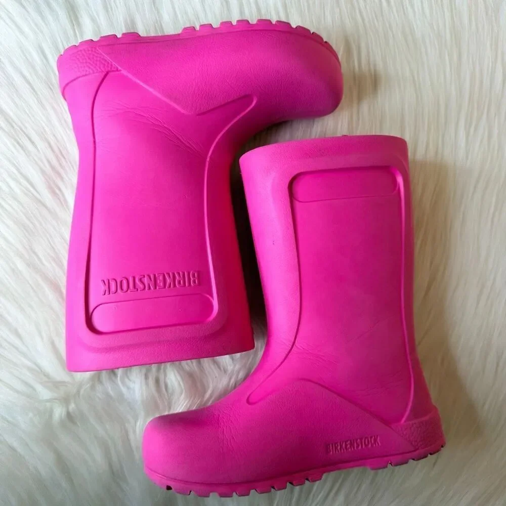 Birkenstock Derry Pink Rain Boots Size 27 US 9-9.5